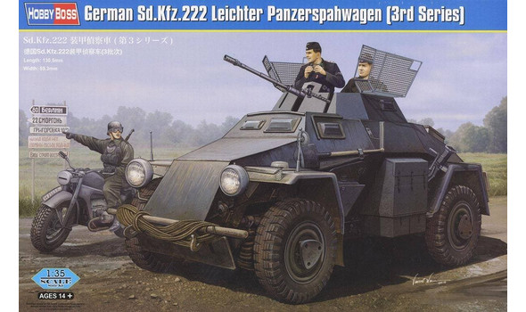 Бронемашина German Sd.Kfz.222 Leichter Panzerspahwagen (3rd Series)