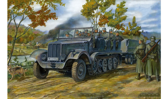 SdKfz 6 - Mittlerer Zugkraftwagen 5t (BN9b) Pioneer Version