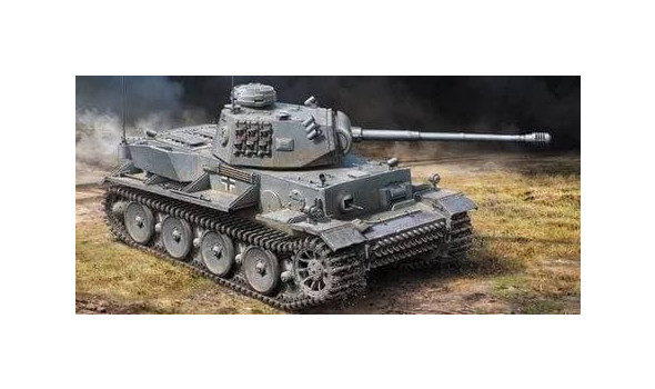 НЕМЕЦКИЙ ТАНК PZ.KPFW.VI AUSF C/B (VK36.01) С ИНТЕРЬЕРОМ