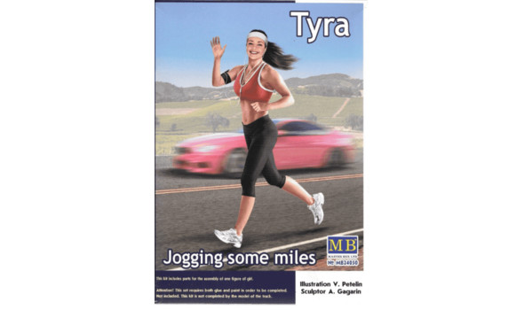 Tyra.Jogging some miles