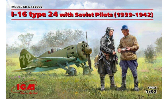 И-16 тип 24 с советскими пилотами (1939-1942 г.)