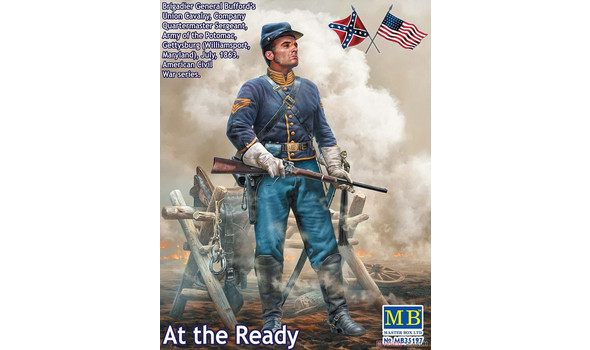At the Ready. American Civil War series