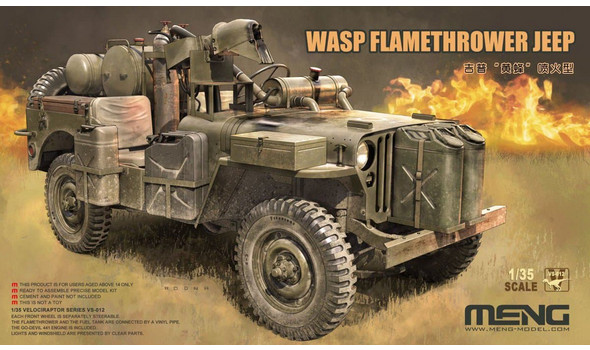 WASP Flamethrower Jeep
