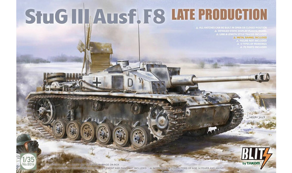 Stug III Ausf.F8 Late Production