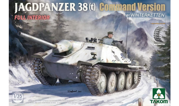 Jagdpanzer 38(t) Command Version full interior